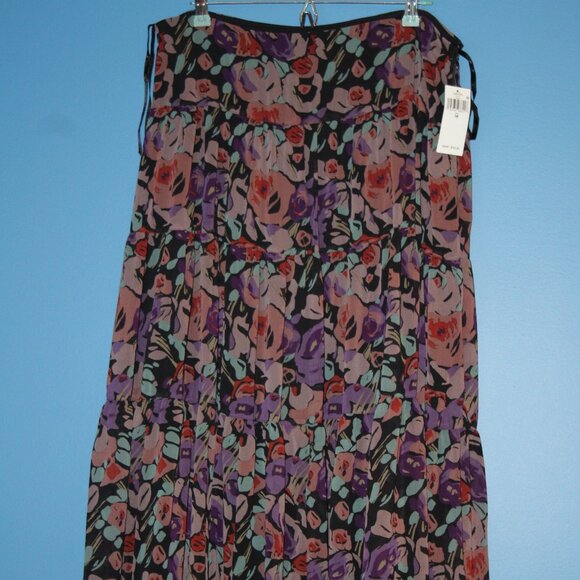 Lauren Ralph Lauren Dresses & Skirts - Lauren Ralph Lauren Womens Floral Maxi Skirt Side Zipper Size 16 NWT Modest